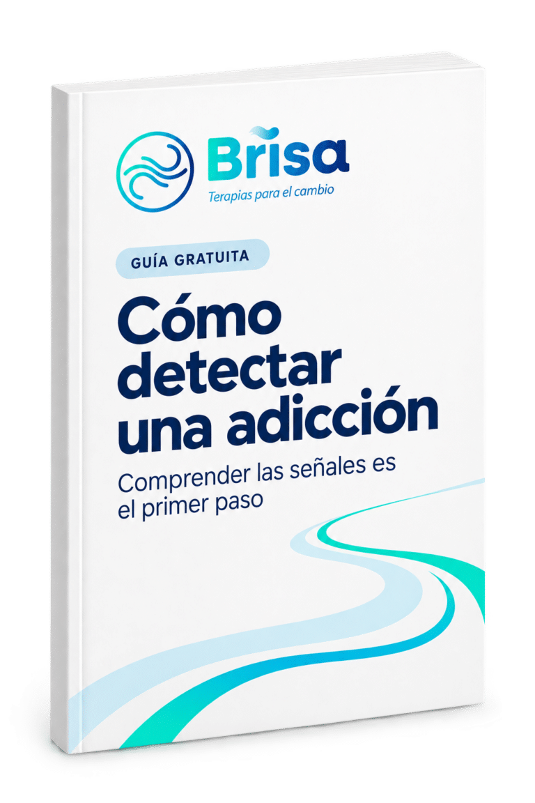 Portada de la guía gratuita de Brisa: Cómo detectar una adicción